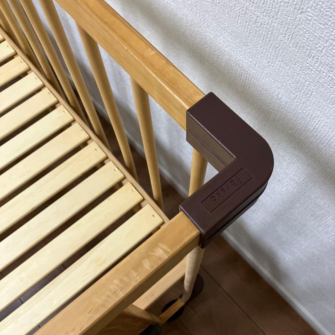 färska ベッドサイドベッド 03 ファルスカ【安全ベルト付】