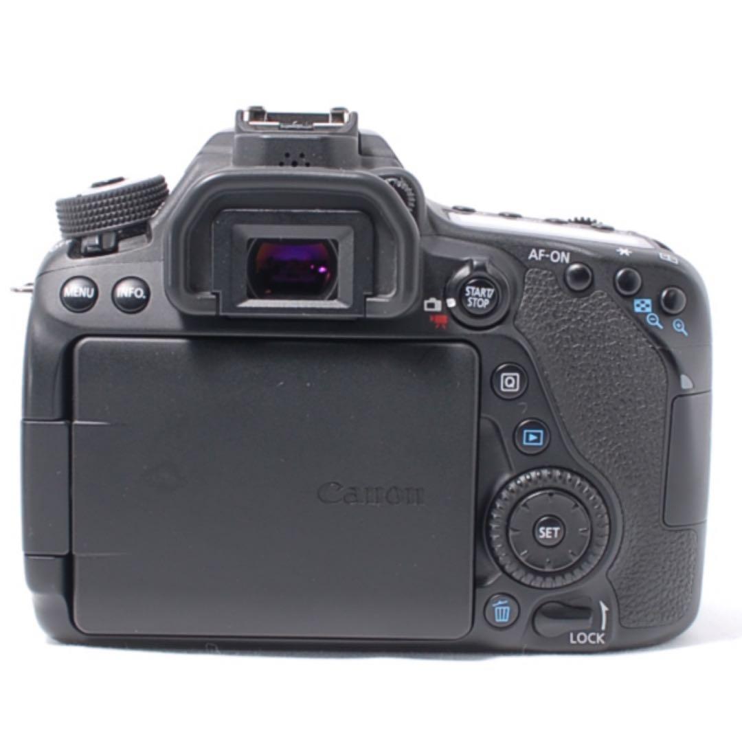 極美品✨Canon EOS 80D 標準レンズ付★Wi-Fi搭載★高画質・自撮り