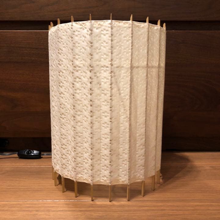 【格安】京都日吉屋 京和傘スタンドランプ 白 小梅柄(特注)