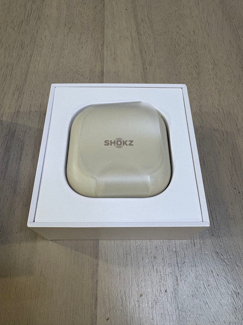 【JUSTDOIT様】SHOKZ OPENFIT ワイヤレスイヤホン ホワイト