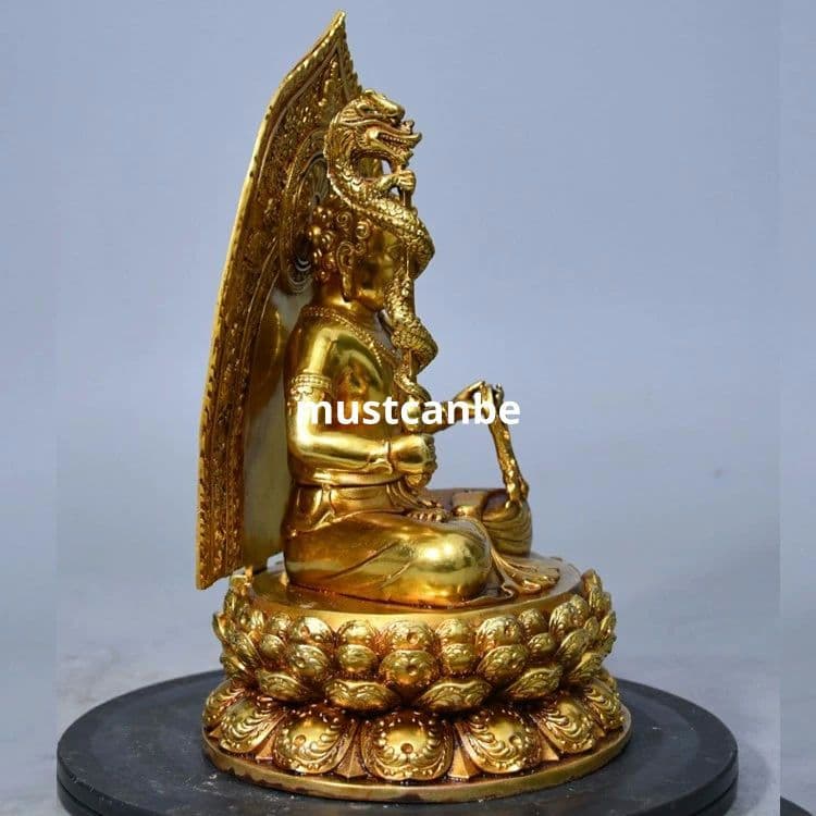 仏教美術 仏像 不動明王像 仏堂供仏 開運 辟邪 重厚 銅細工 置物