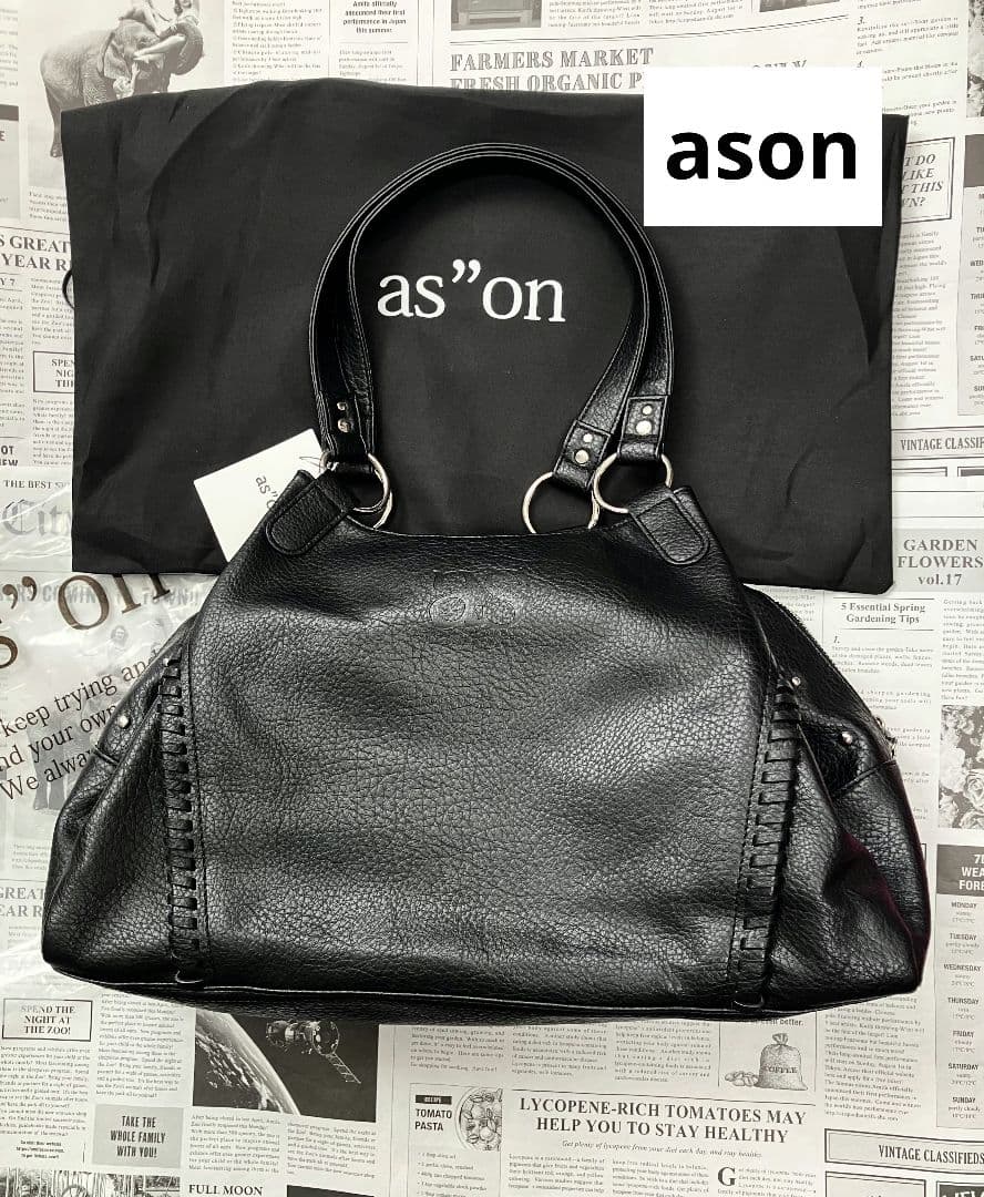 as\"on ♡BONITA BIG BAG black