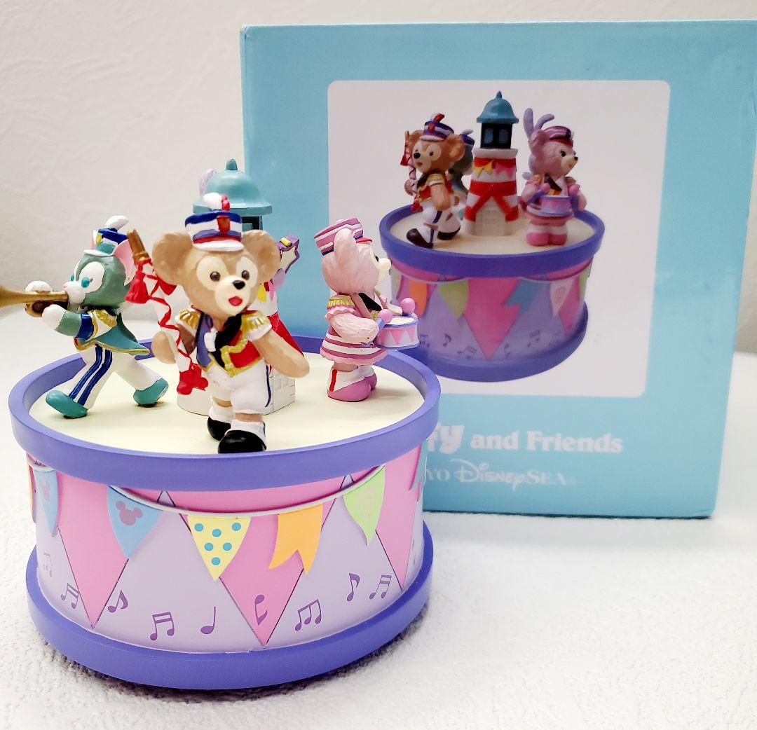 東京ディズニーシーダッフィー＆フレンズのハッピーマーチングファンのオルゴール