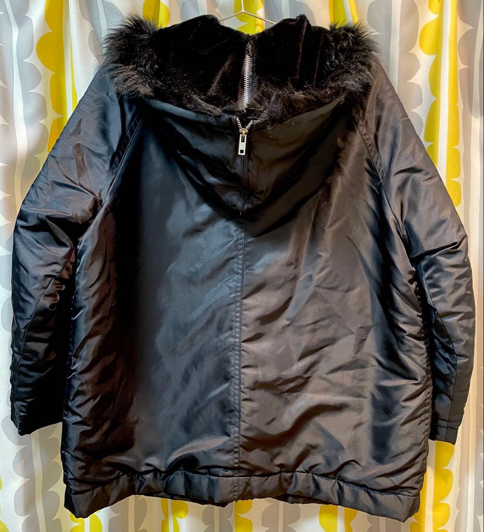 ビンテージCOMME des GARÇONS tricot ブラックモッズコート