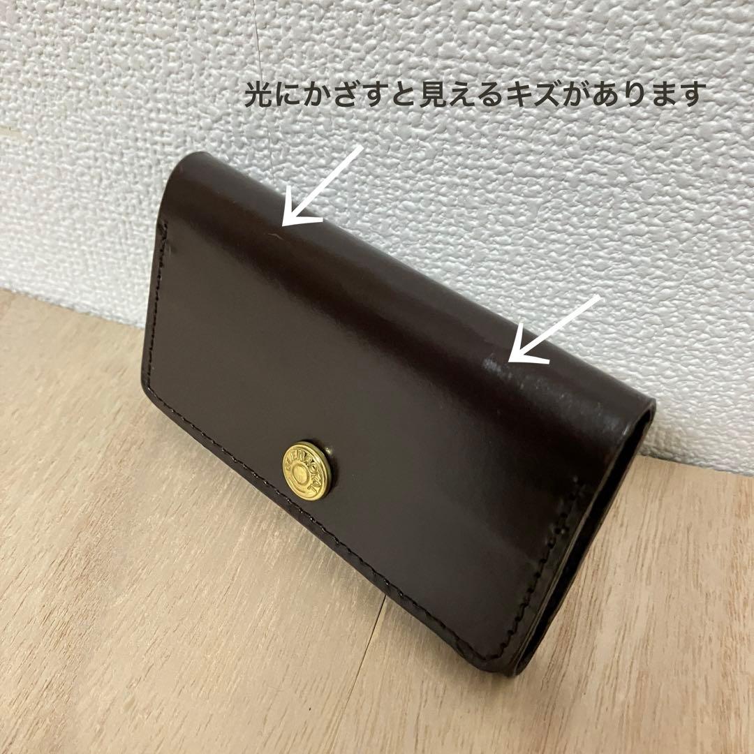 訳あり美品✨グレンロイヤル✨スコットランド✨カードケース✨名刺✨ダークブラウン