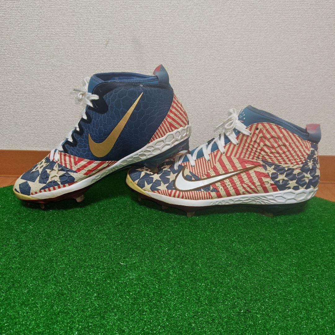 ナイキ フォースズームトラウト 5 USA 金具式スパイク 限定モデル