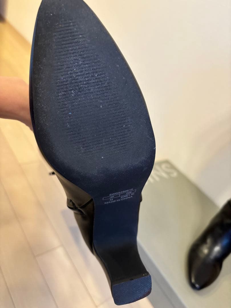 SNIDEL ブラック ロングブーツ