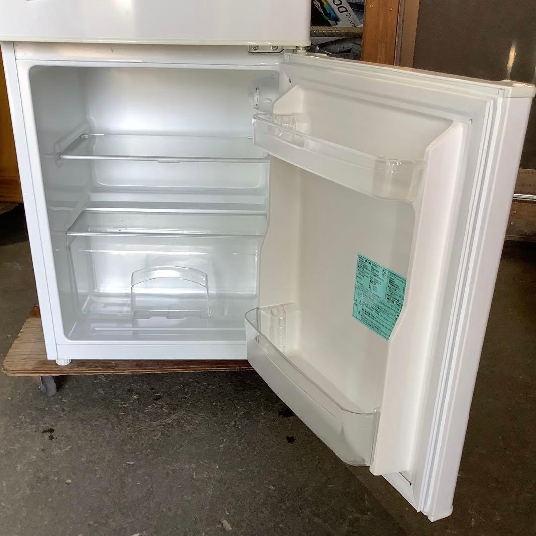 脱兎 ハイアール 2ドア冷蔵庫 JR-N85C 2018年製 85L