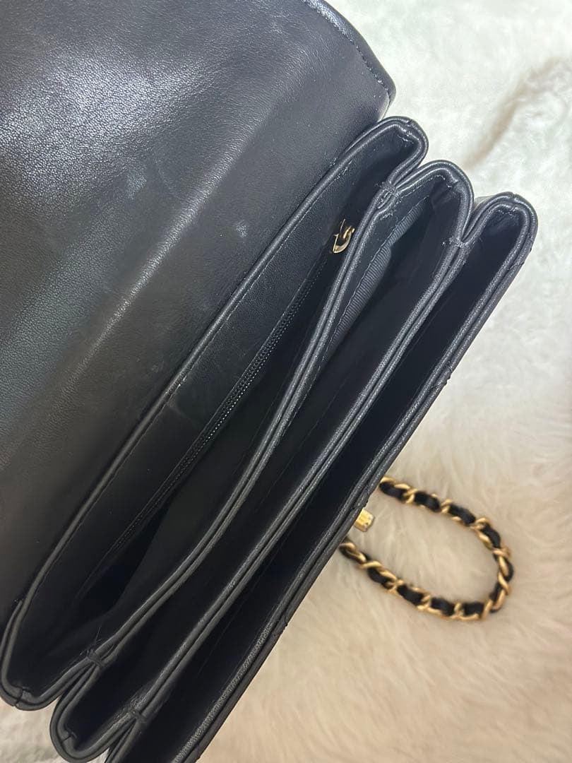 CHANEL シャネル ノベルティ ハンドショルダーバッグ 黑