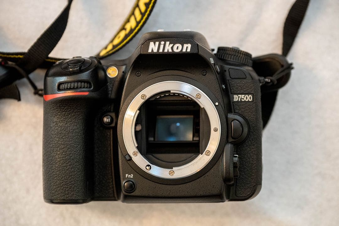 NikonD7500本体 一眼レフ レンズ付き