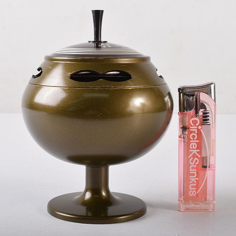 人間国宝　中川衛作　銀象嵌　香りの器　香炉　ポプリ・オイル付　共箱　MR8734