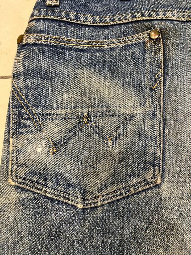 【Wrangler】60s 11MWZ デニムパンツw34 L31 ラングラー