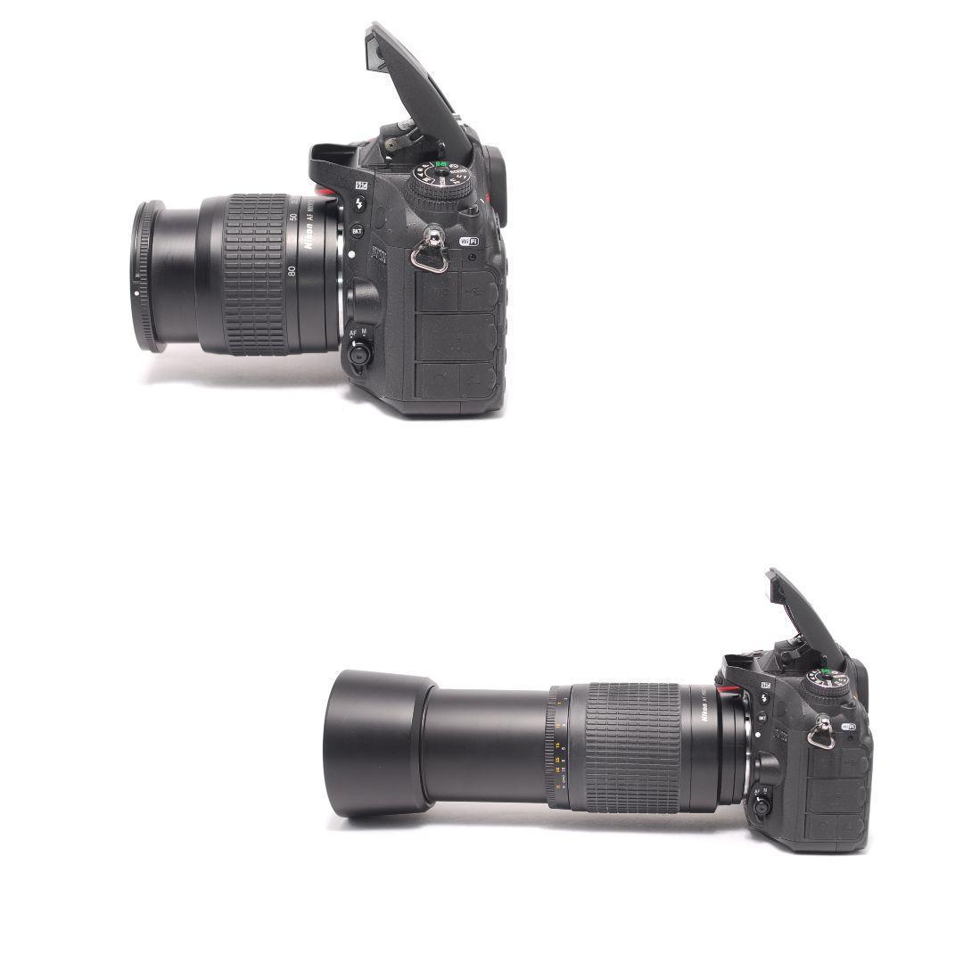 ❤即購入1000円OFF❤Nikon D7200 Wi-Fi 超望遠ダブルレンズ