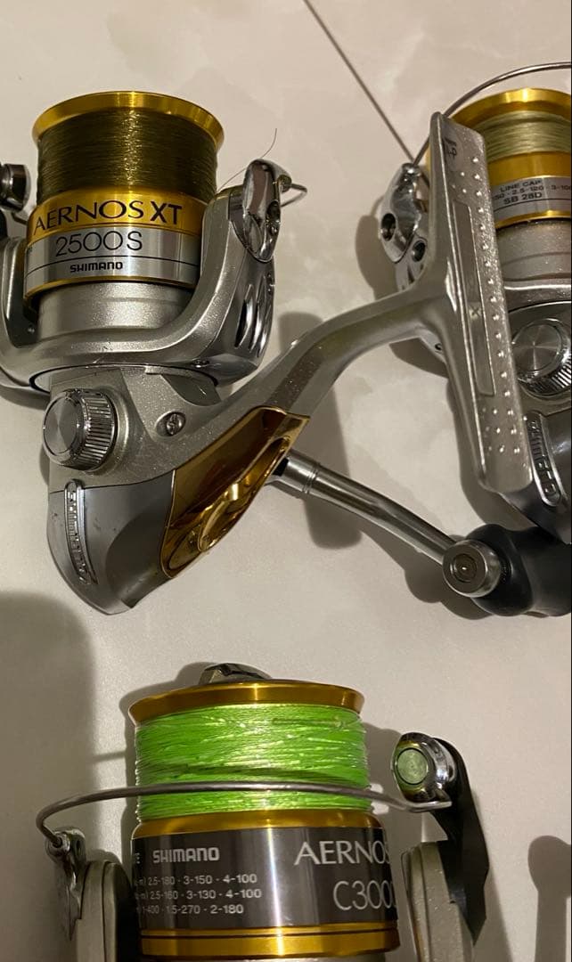 SHIMANO シマノ　エアノスXT 3台セット