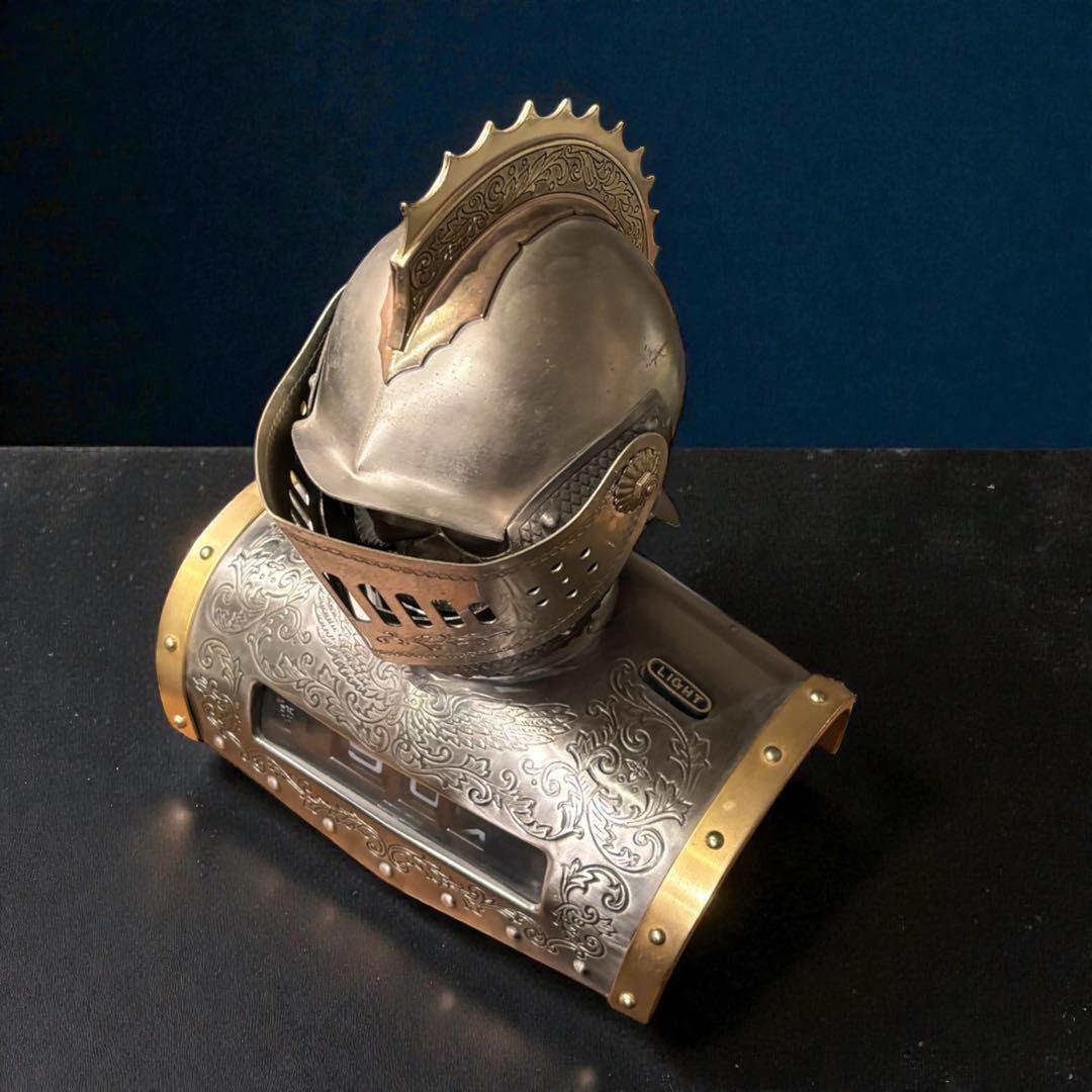 d*s様 ニッカ 鎧 兜 甲冑 西洋 騎士 アンティーク 洋風 胸像 置物 昭和