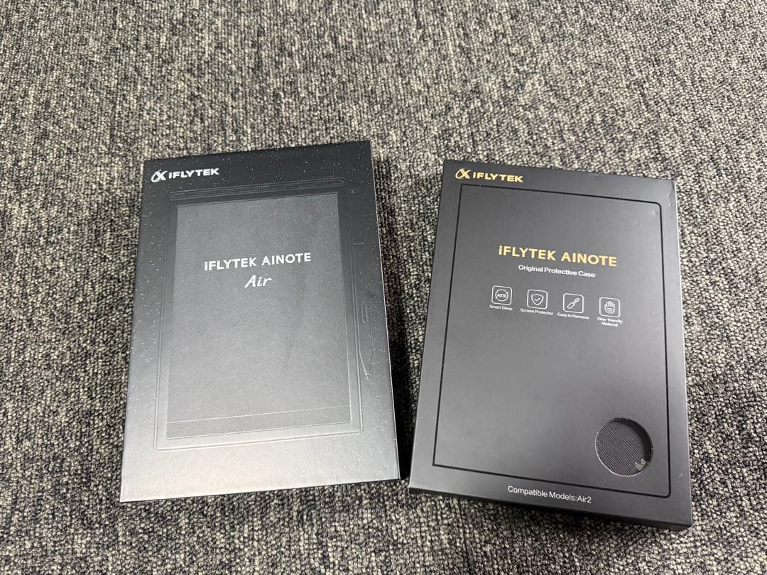 【ほぼ未使用】 iFLYTEK AINOTE Air 2 電子ノート カバー付き