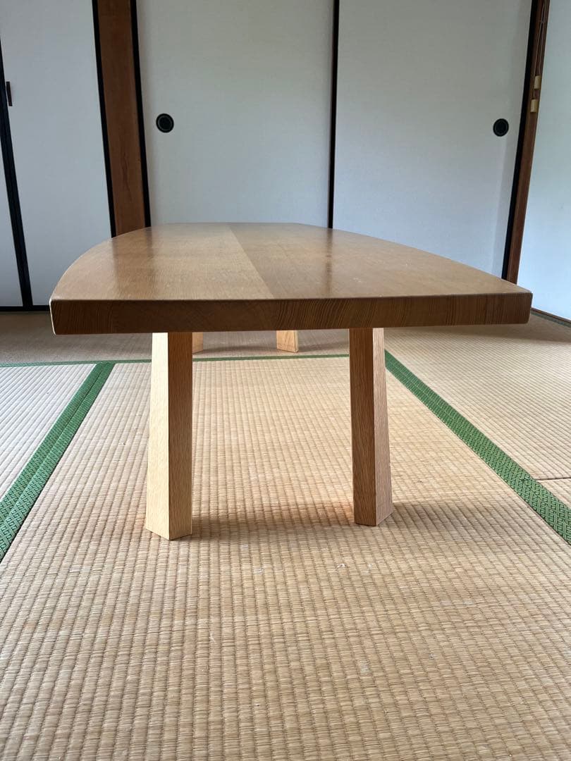 カンディハウス　ローテーブル　天然木（ナラ）　165cm