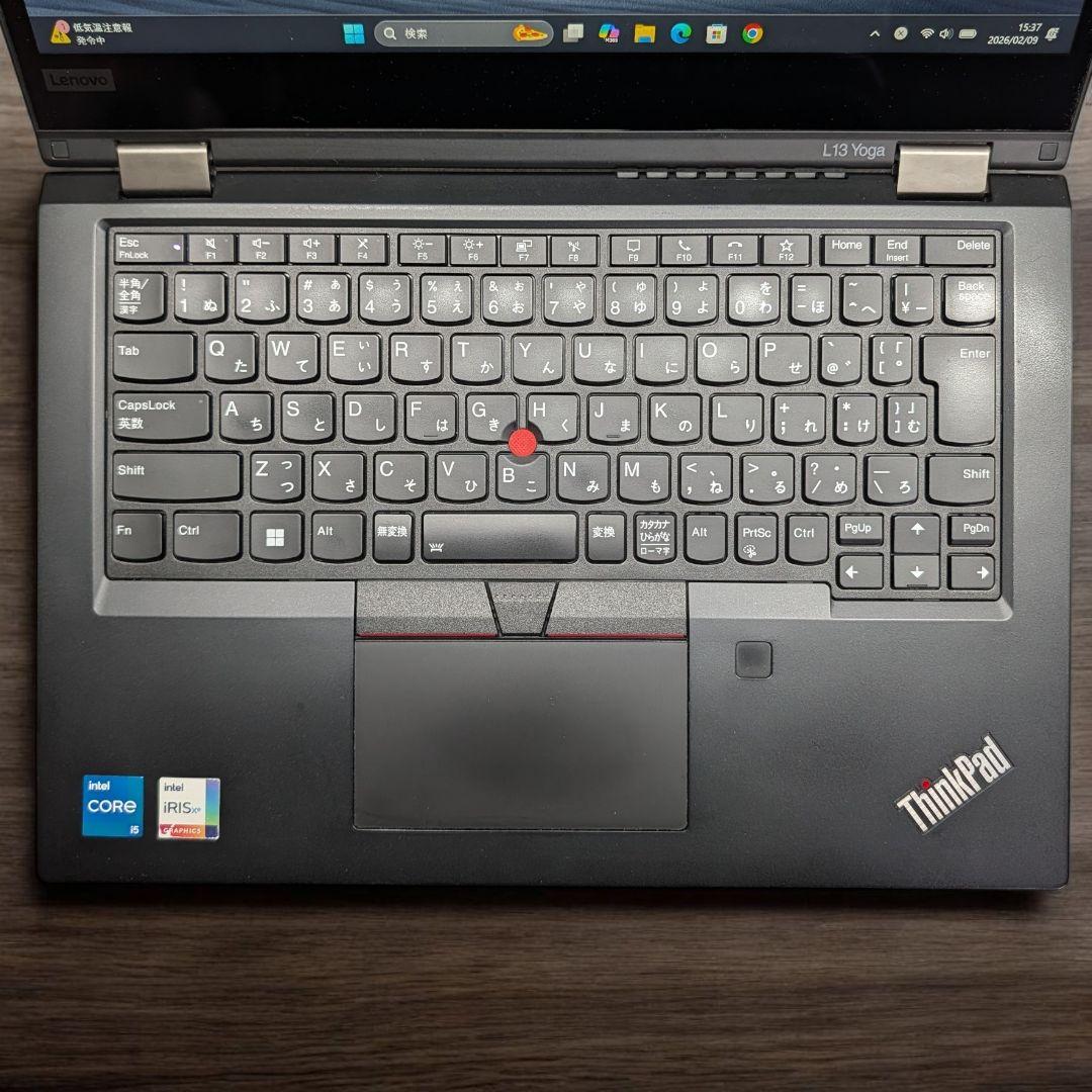 Windowsノート本体 Lenovo Thinkpad L13 YogaGen2 Core i5