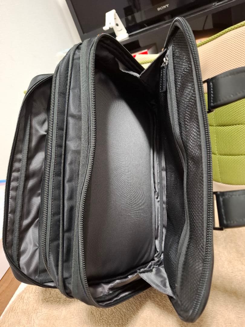 美品!サムソナイト エピッド3 ブリーフケース エキスパンダブル フルブラック