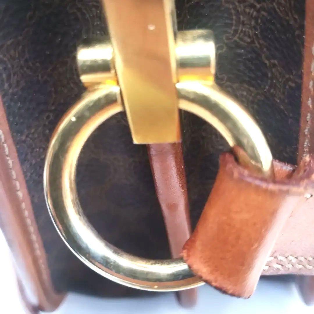 CELINE　セリーヌ　ショルダーバッグ　マカダム柄　オールドセリーヌ