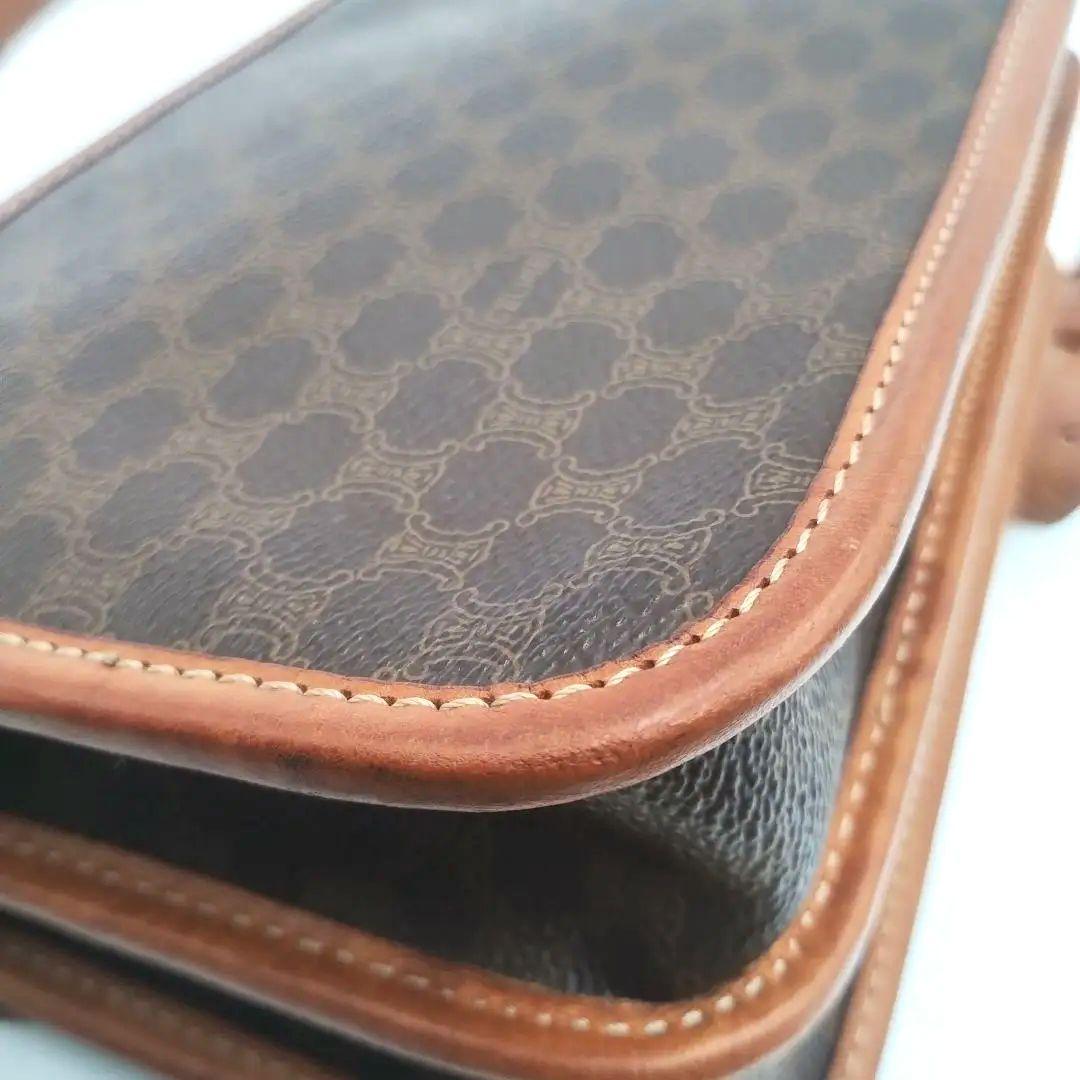 CELINE　セリーヌ　ショルダーバッグ　マカダム柄　オールドセリーヌ