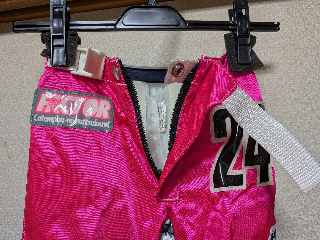 FACTORY BEAR　モトクロスパンツ　ピンク　24サイズ　フィンランド製