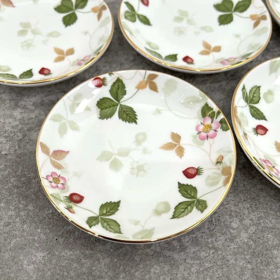  ワイルドストロベリー プチトレイ 小皿 5枚セット