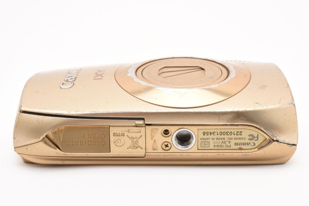 ★CANON IXY 31S★ コンパクトデジタルカメラ PC1584 ゴールド