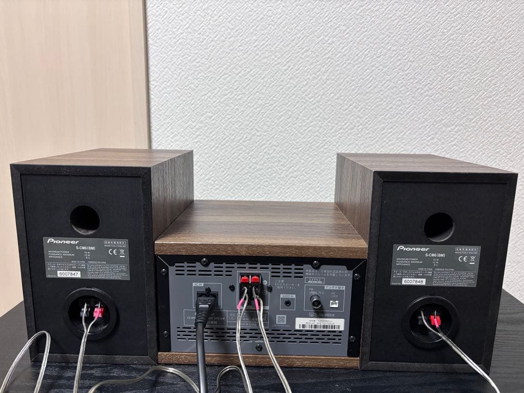 Pioneer X-CM56 CDコンポ Bluetooth対応、リモコン付き