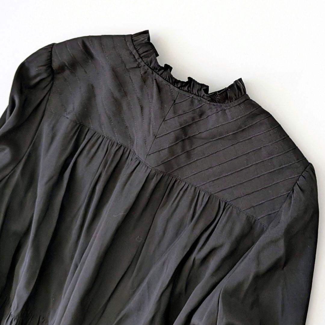 極美品 グレースコンチネンタル ダイアグラム ピンタックカットワークチュニック