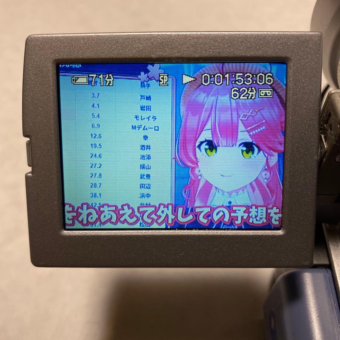 動作品　SONY miniDV HANDYCAM DCR-PC120 ④