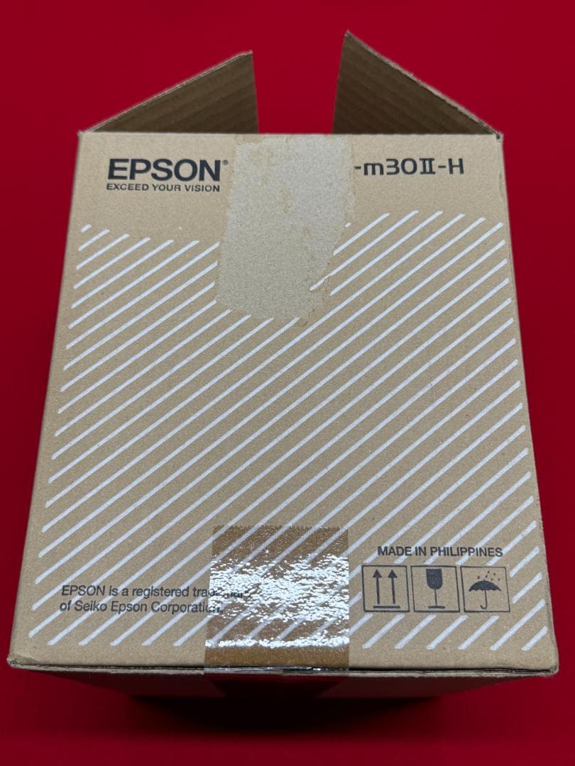 使用極少 EPSON TM-m30Ⅱ-H ブラック レシートプリンター ⑨