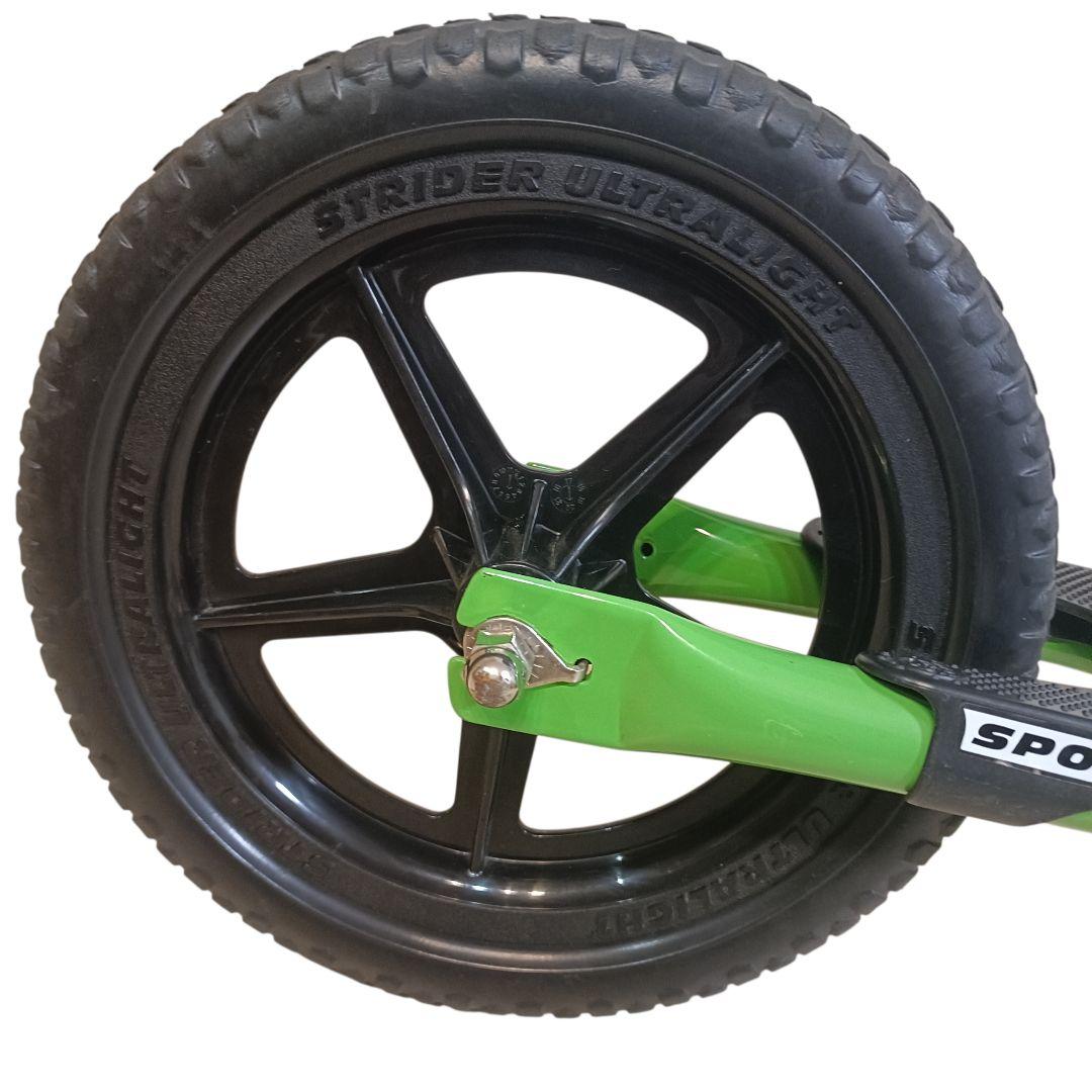 【ストライダー】スポーツモデル12Sport グリーン　日本正規品　美品