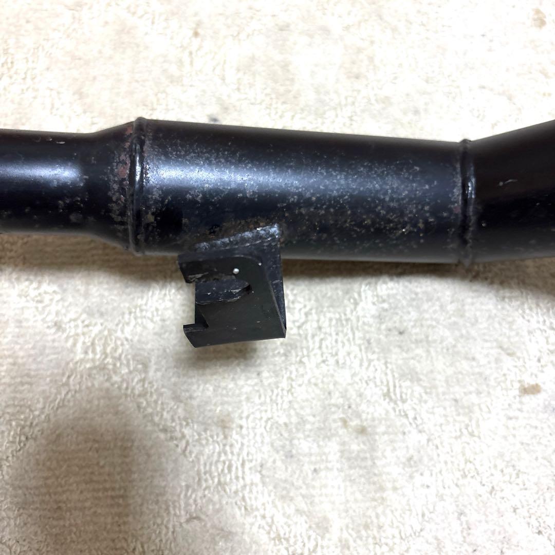 プリティーレーシング　スーパーカブ50 ショート管　社外マフラー　ブラック　中古