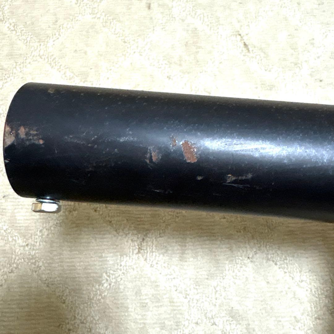 プリティーレーシング　スーパーカブ50 ショート管　社外マフラー　ブラック　中古