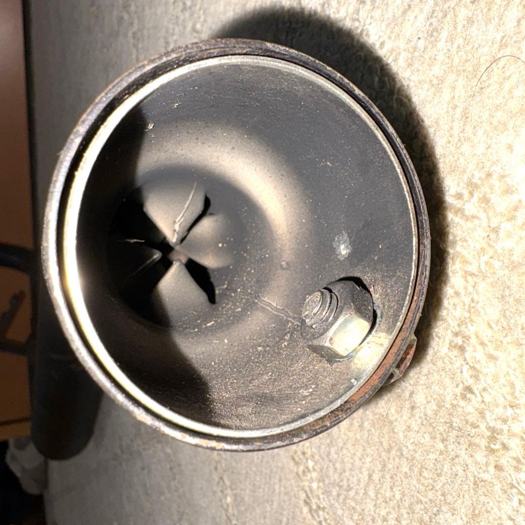 プリティーレーシング　スーパーカブ50 ショート管　社外マフラー　ブラック　中古