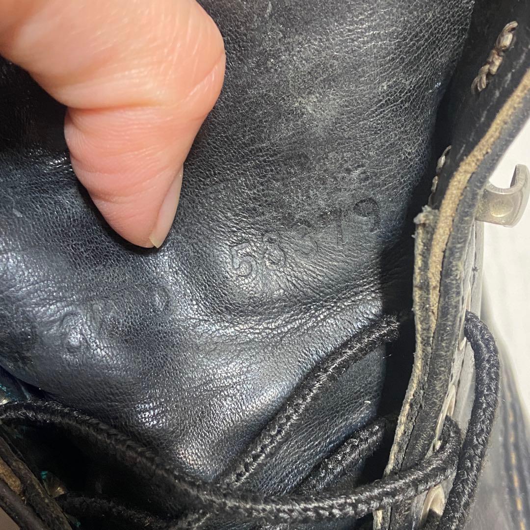 レッドウィング RED WING⭐️ブーツ　ブラック　赤羽　58379