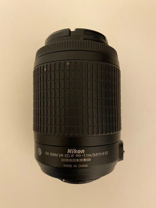 NIKON 55-200mm レンズ