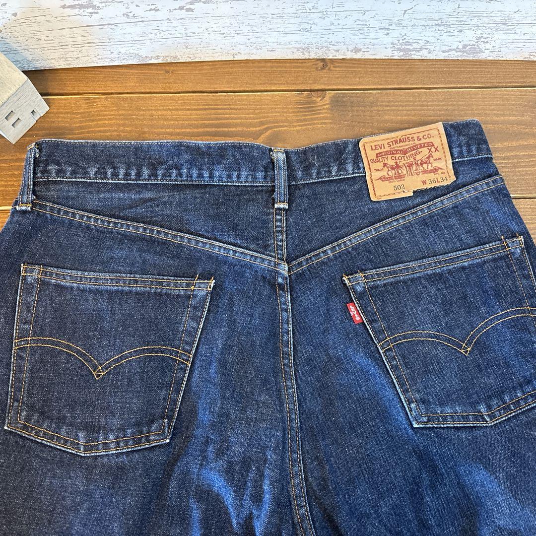 Levi's 502 w36 L34 ストレートデニム ビッグE