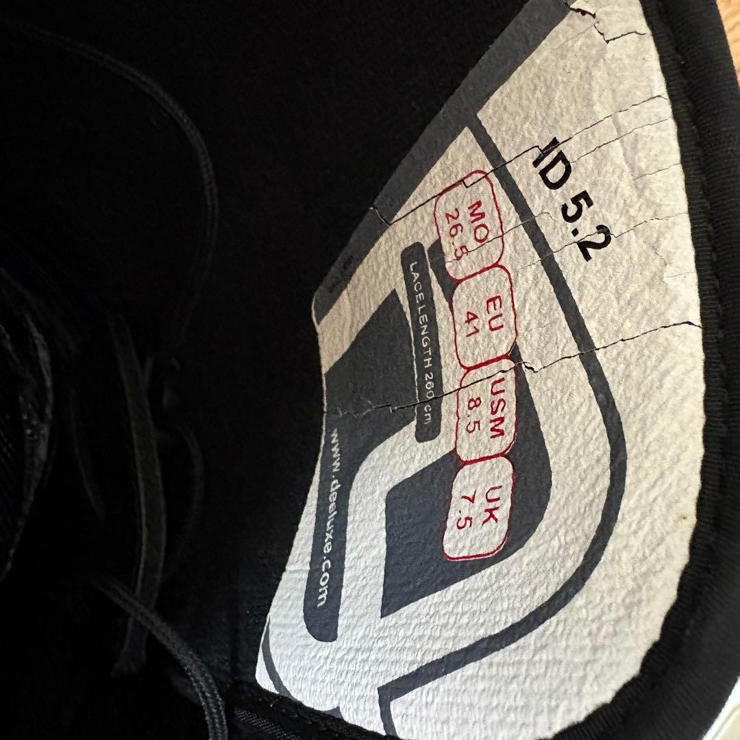 DEELUXE ID 5.2 スノーボードブーツ ブラック 26.5cm