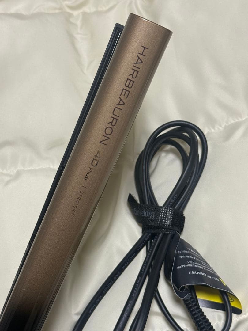 HAIRBEAURON 4D plus ストレートヘアアイロン ブラック