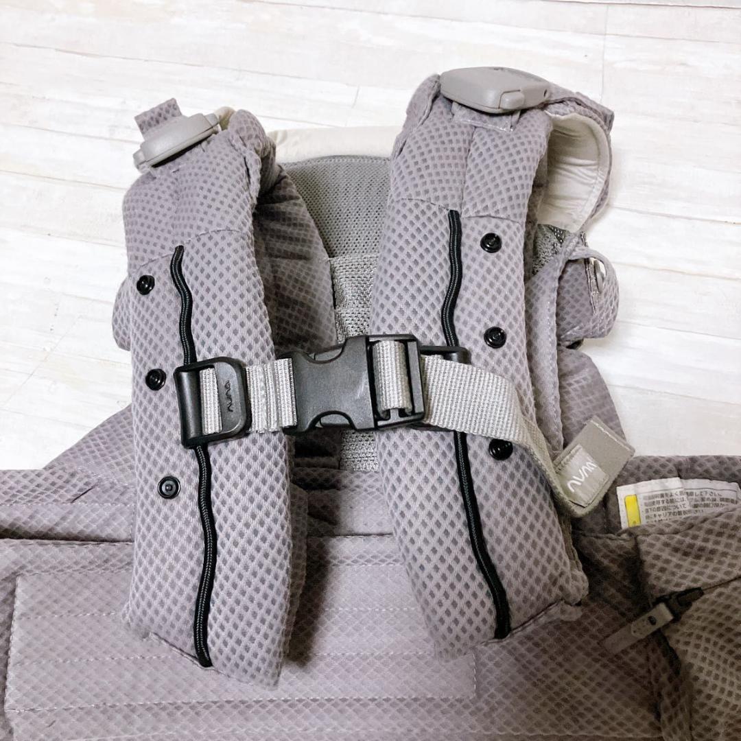 nuna cudl 抱っこ紐 ベビーキャリア フロストグレー 新生児〜 美品