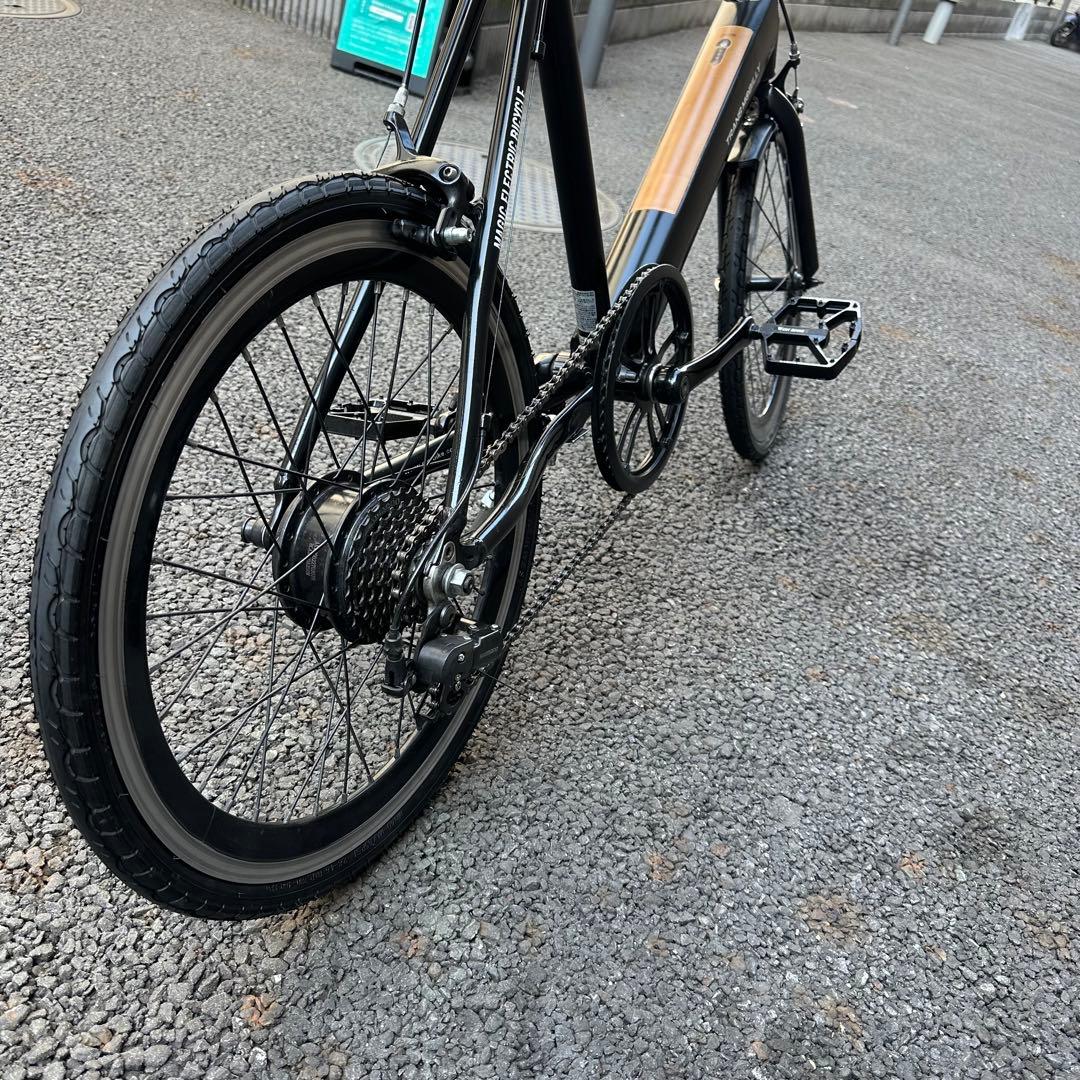 TRANS MOBILLYトランスモバイリー207E 電動アシスト自転車ブラック