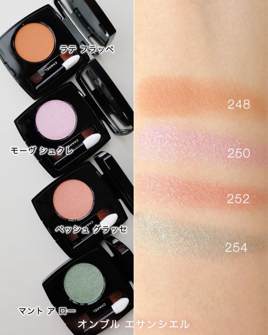 限定品　CHANEL アイシャドウ 250 モーヴ シュクレ
