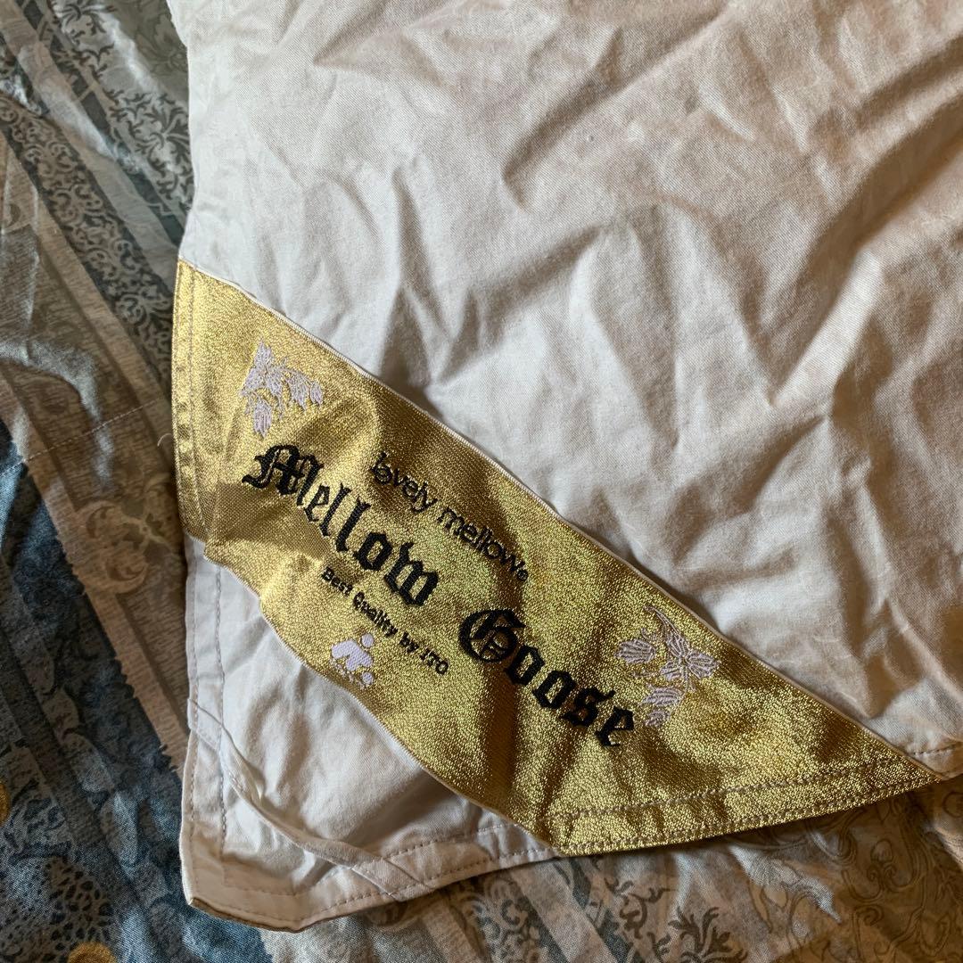 羽毛掛け布団 mellow  シングル　日本製