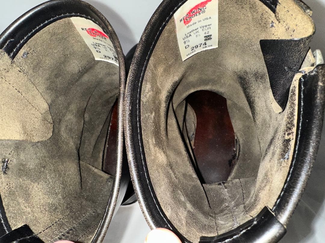 RED WING 2974 エンジニアブーツ 27.5cm クロムエクセル