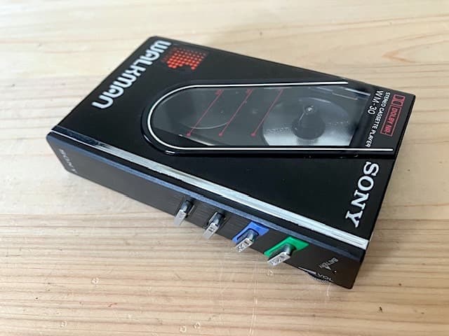 超美品 高音質 整備済完全動作品 ソニー WM-30 ブラック