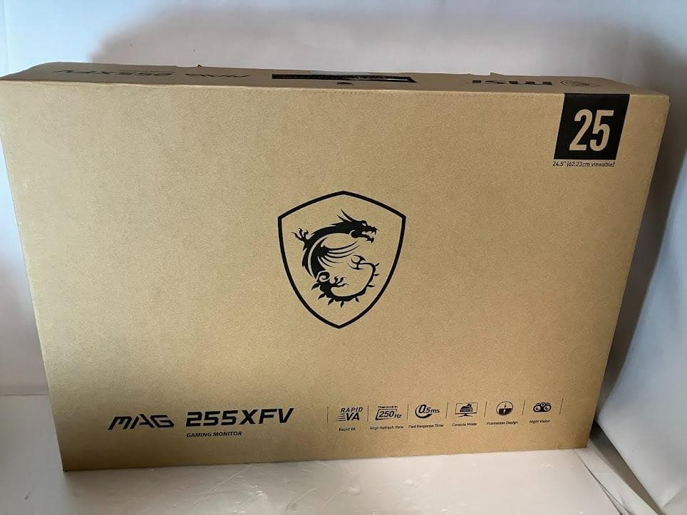 【美品】 msi MAG255XFV 24.5インチ ゲーミングモニター