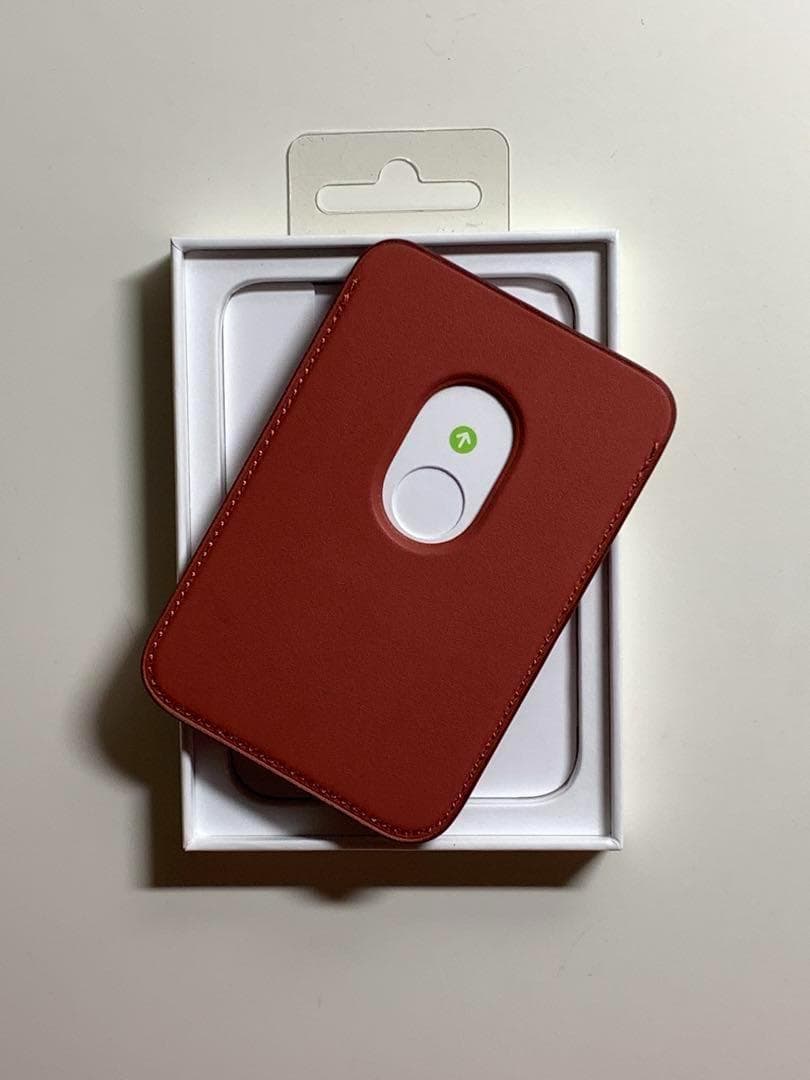 【新品】純正 MagSafe対応 iPhone レザーウォレット・アリゾナ①