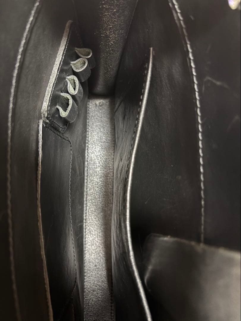 【ヘルツ】二本手薄マチビジネスバック　Sサイズ